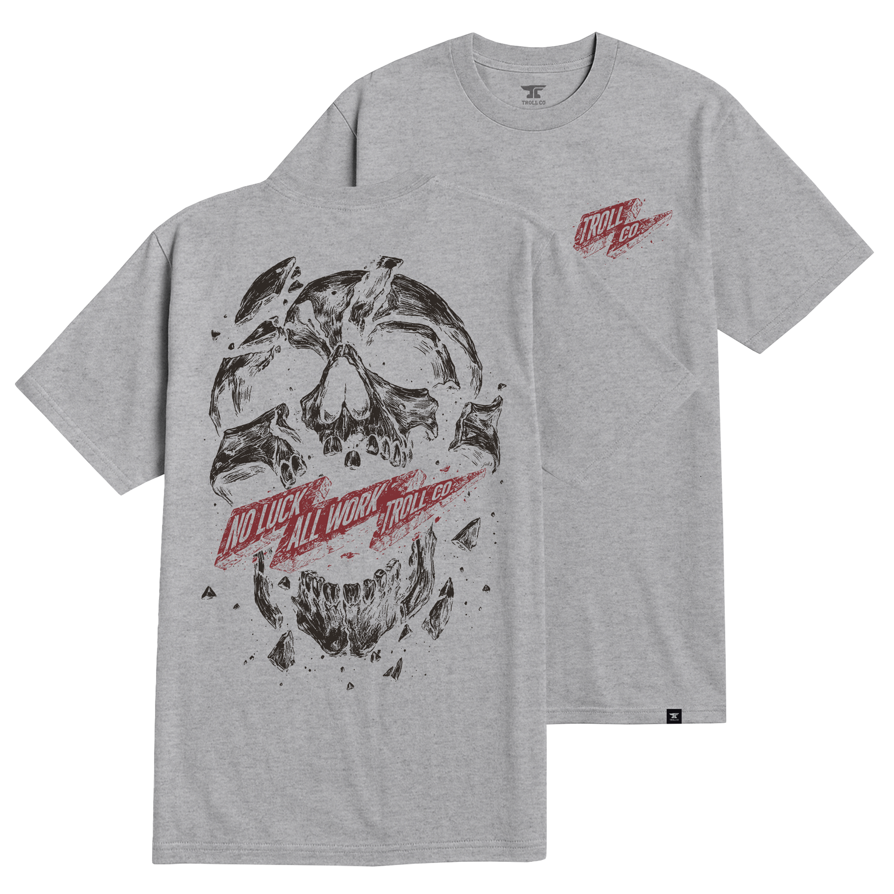 Men's NOLAW Shattered T-Shirt | Color: Gray Heather