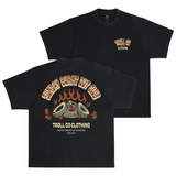 Men's Burnt Out Heavyweight T-Shirt | Color: Black