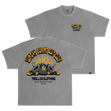 Men's Burnt Out Heavyweight Pigment Dye T-Shirt | Color: Tornado