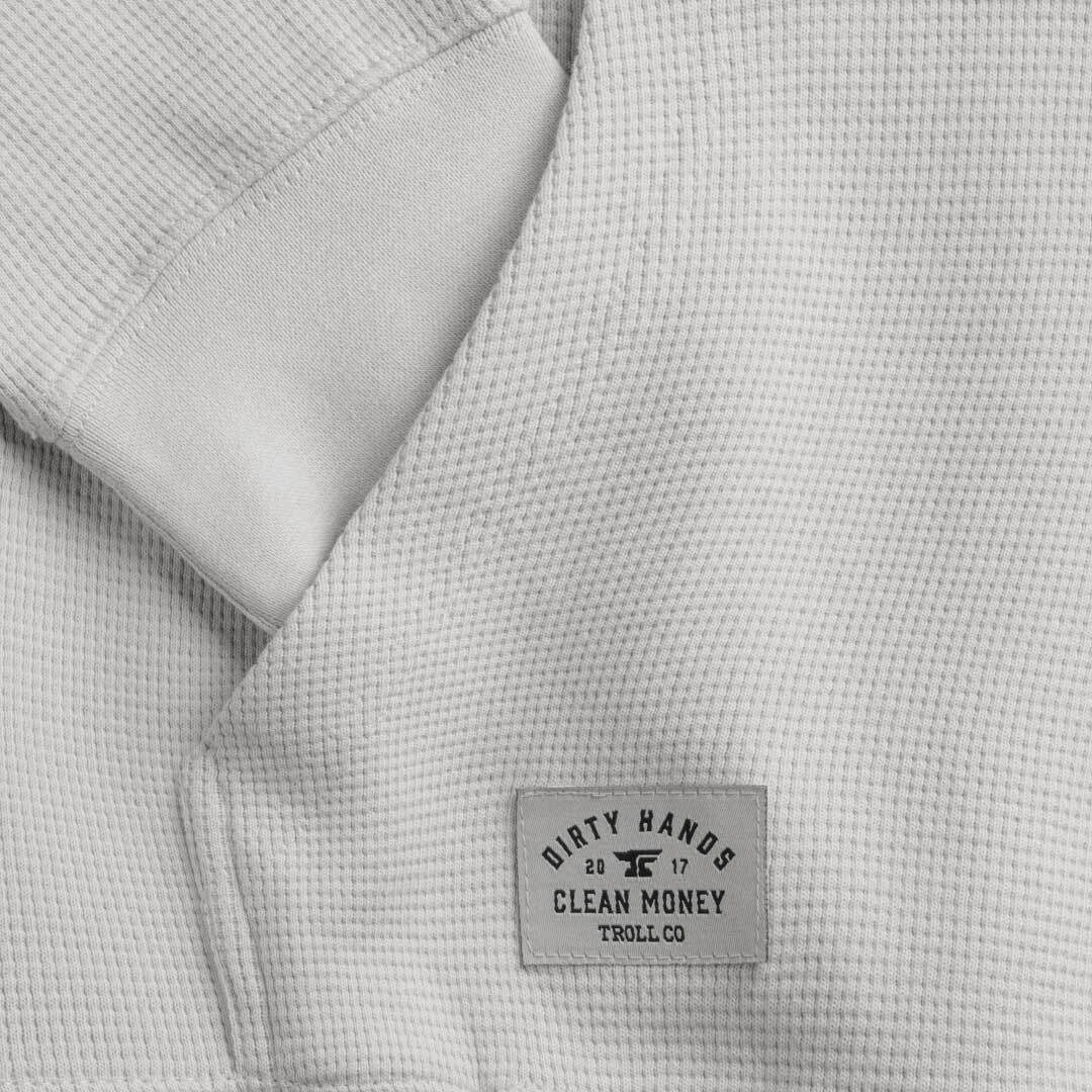 Men's DHCM Thermal Hoodie | Color: Silver