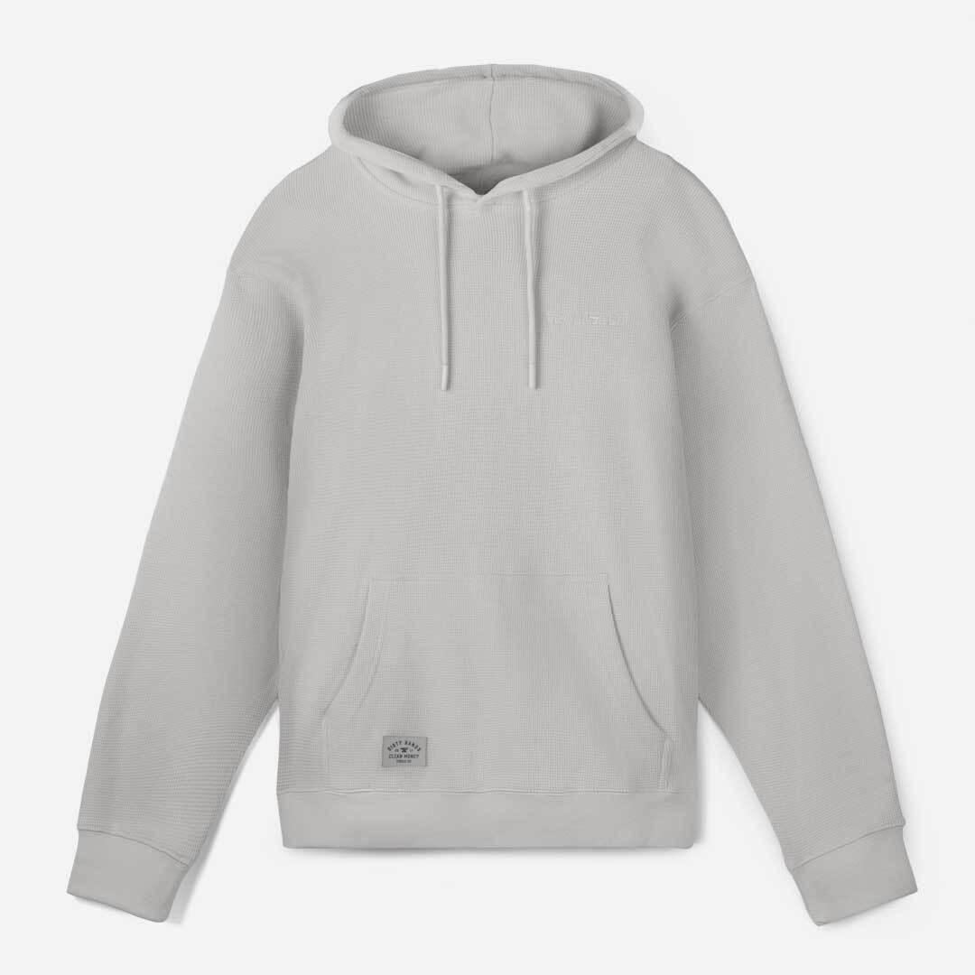 Men's DHCM Thermal Hoodie | Color: Silver