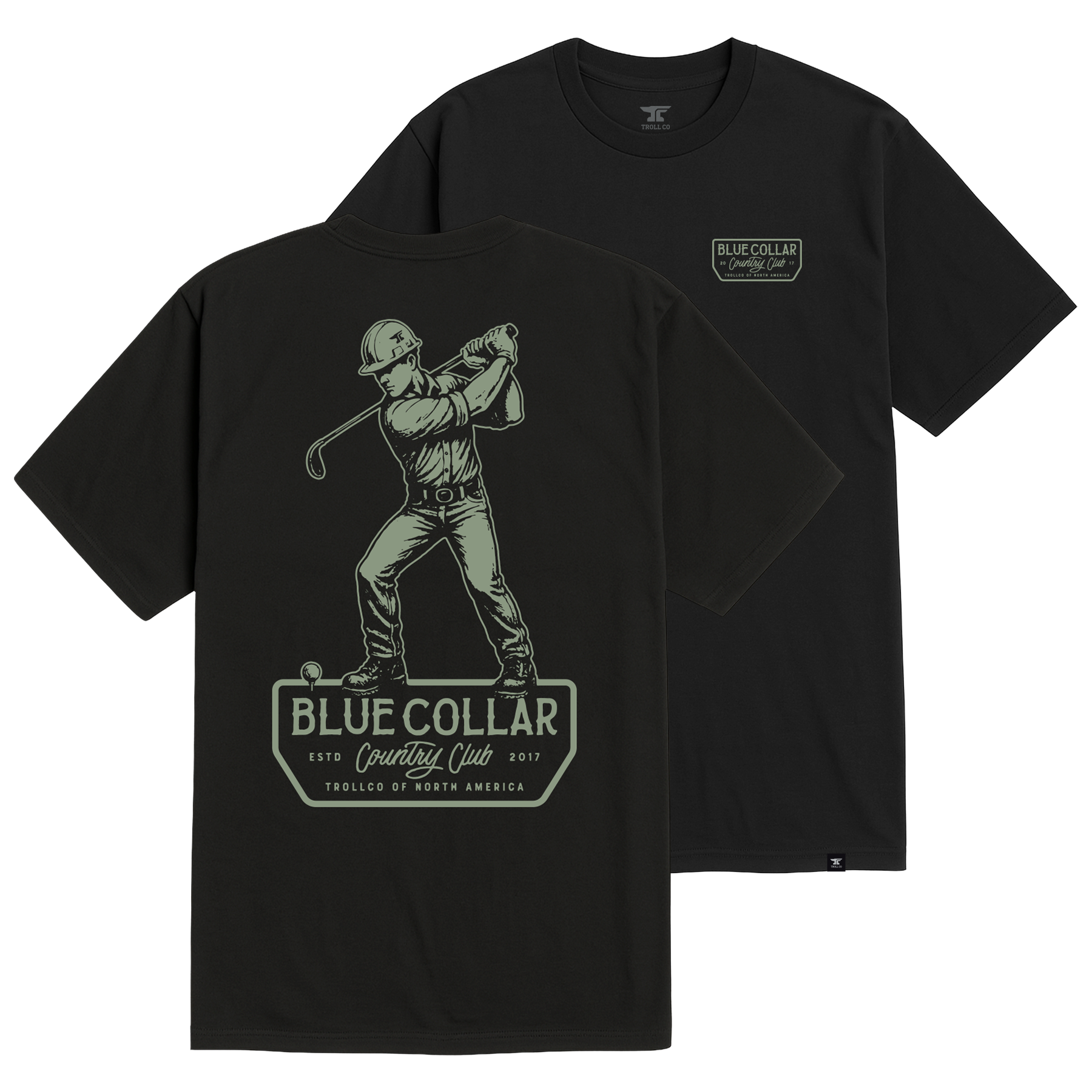 Men's BCCC Driver T-Shirt - Color: Black