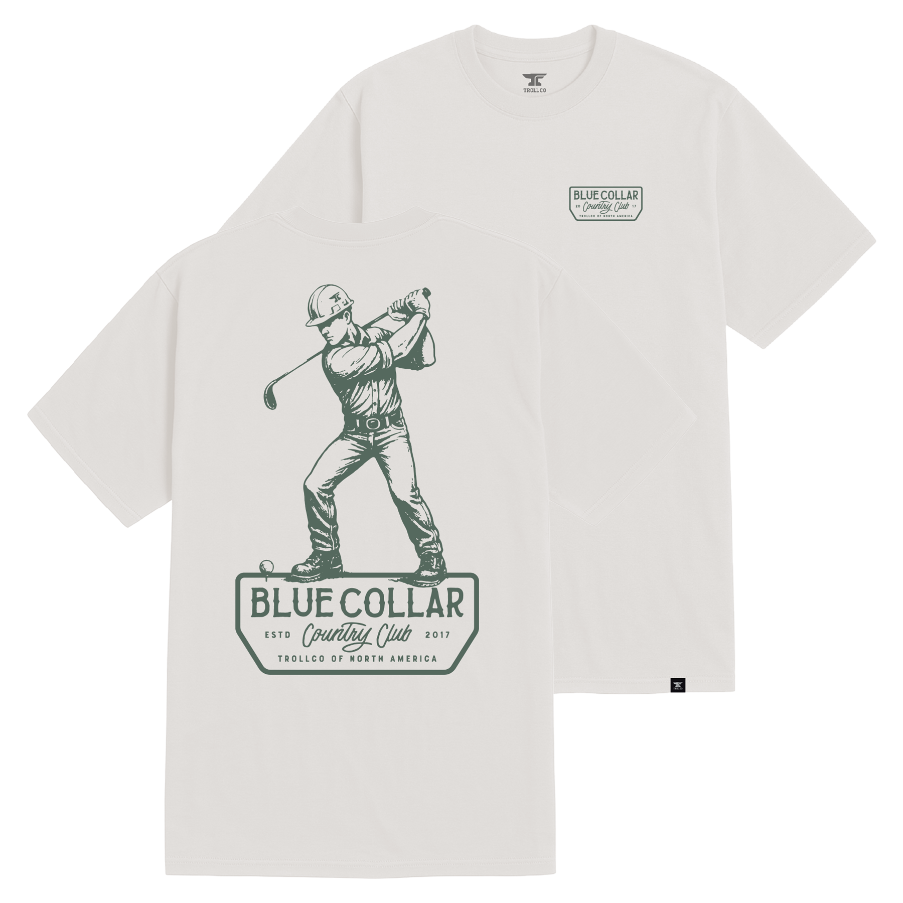 Men's BCCC Driver T-Shirt - Color: Bone