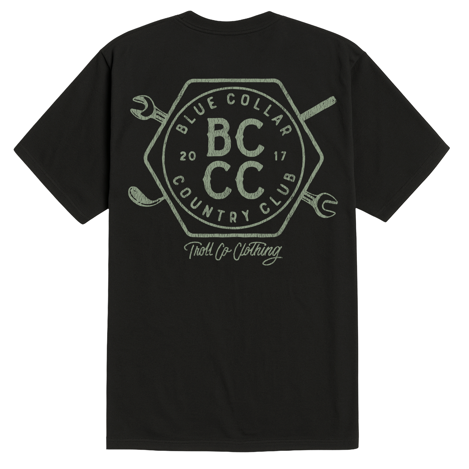 Men's BCCC Crest T-Shirt - Color: Black