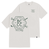 Men's BCCC Crest T-Shirt - Color: Bone