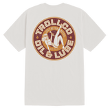 Men's Oil & Lube Garage T-Shirt | Color: Bone