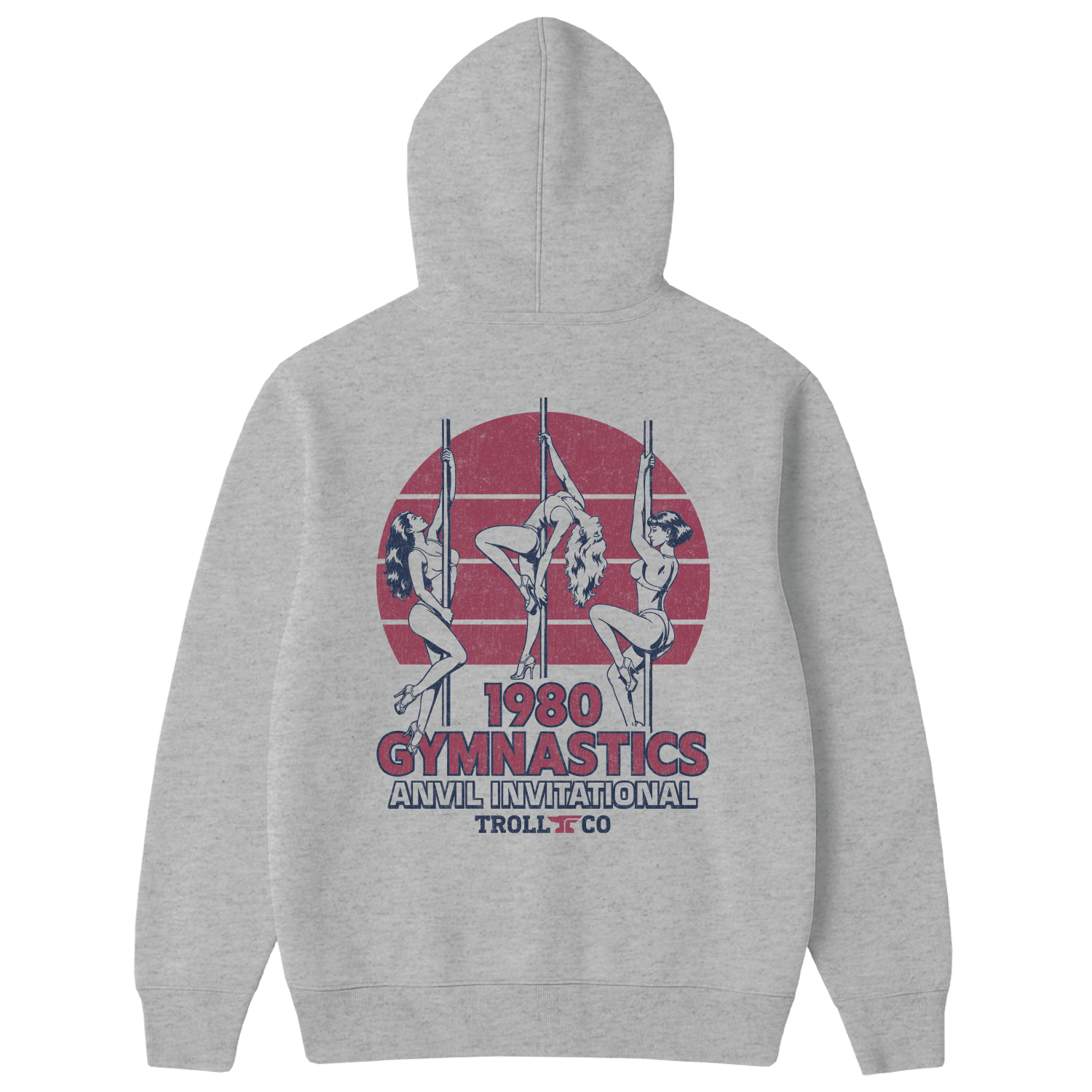 Men's Gymnastics Hoodie | Color: Gray Heather