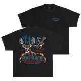 Men's Big Rack Heavyweight T-Shirt | Color: Black