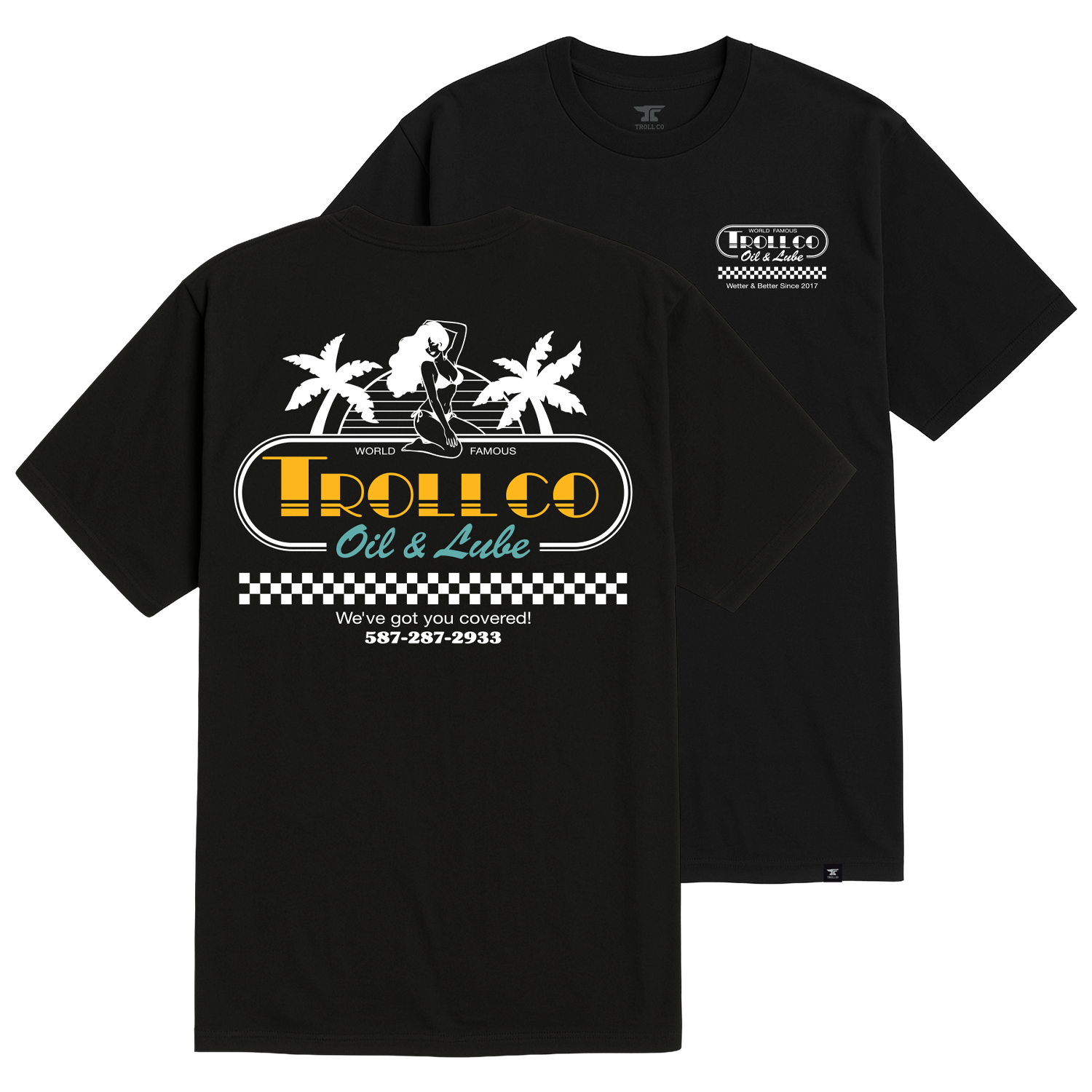 Men's Covered T-Shirt | Color: Black