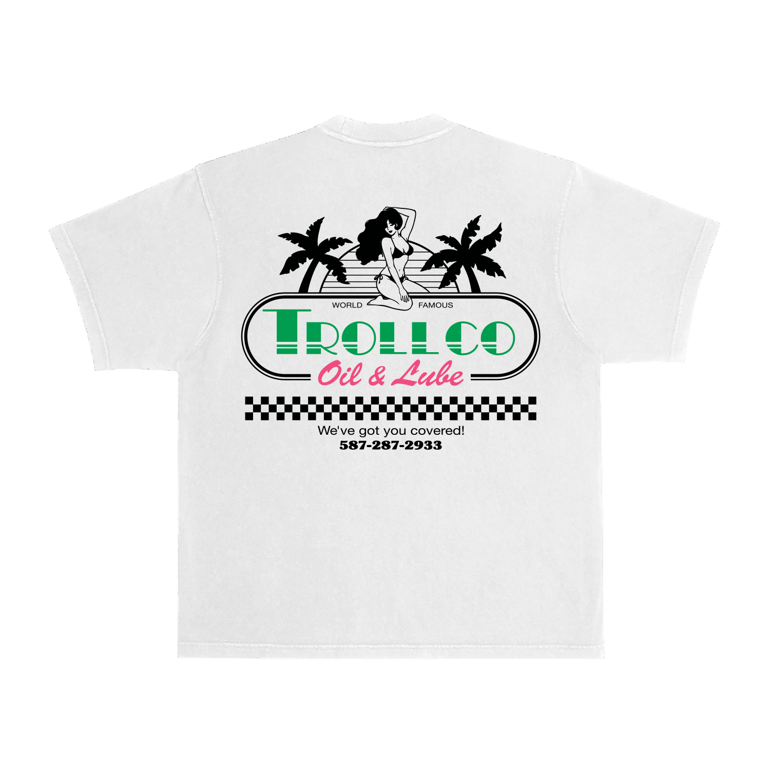 Men's Covered Heavyweight Pigment Dye T-Shirt | Color: White