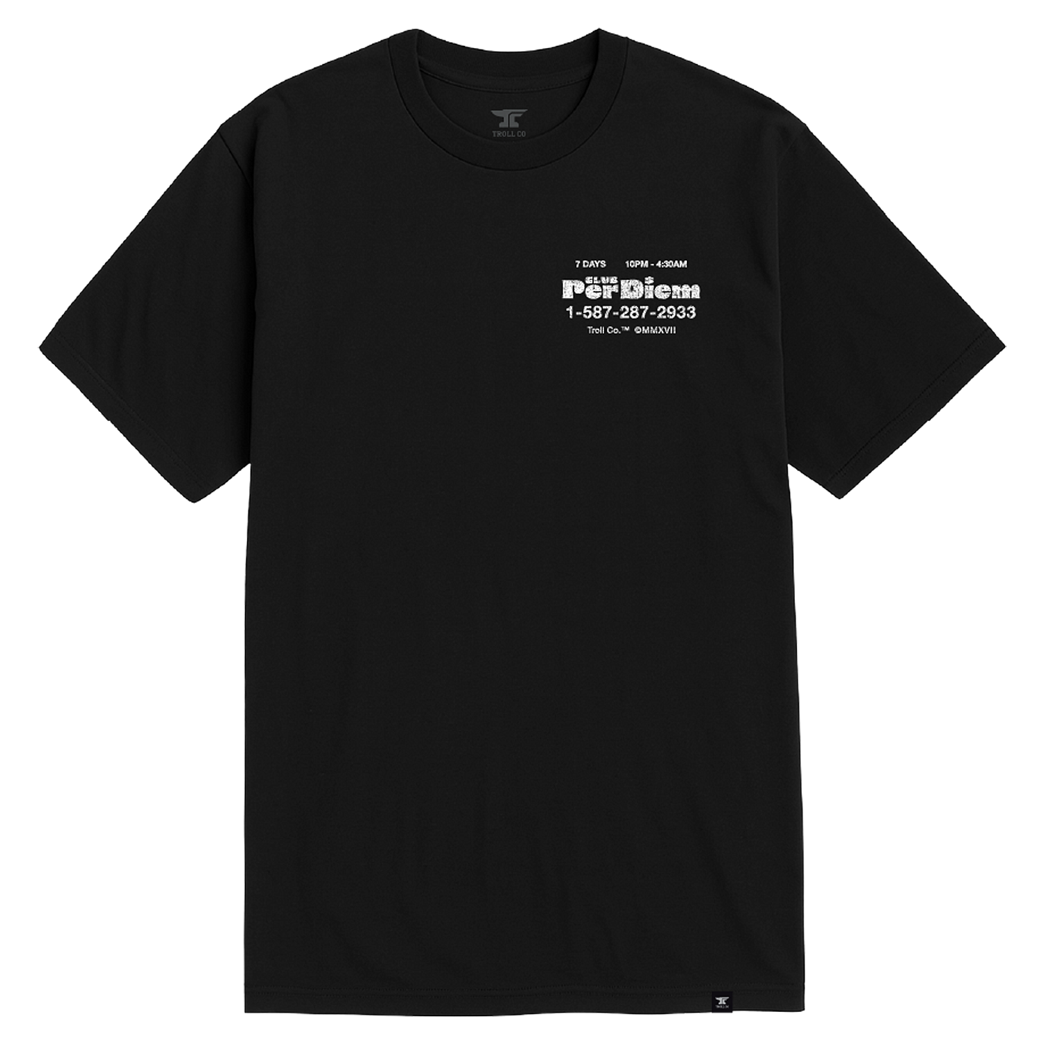 Men's Club Per Diem T-Shirt | Color: Black