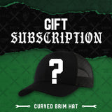 Gift a Subscription: Curved Brim Snapback Hat of the Month