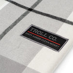Men's Pierce Flannel | Color: Grey White Black