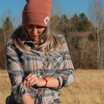 Women's Henley Flannel | Size: XS
