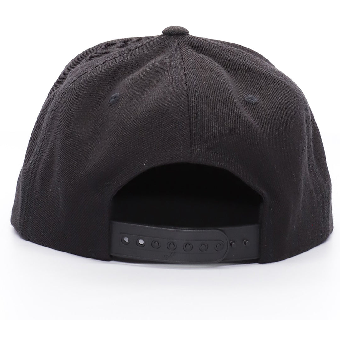 DHCM Snapback Hat in Black