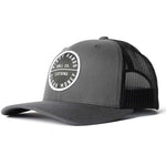 DHCM 360 Curved Brim Trucker Hat | Color: Charcoal Black