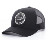 DHCM 360 Curved Brim Trucker Hat | Color: Black
