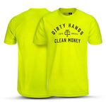 Men's DHCM Classic Hi-Vis T-Shirt | Color: Bright Lime