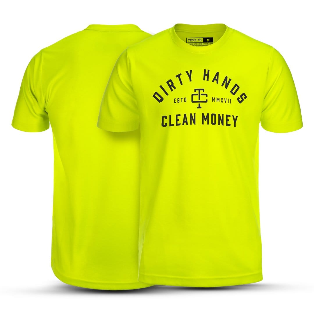 DHCM O.G. Tee in Bright Lime
