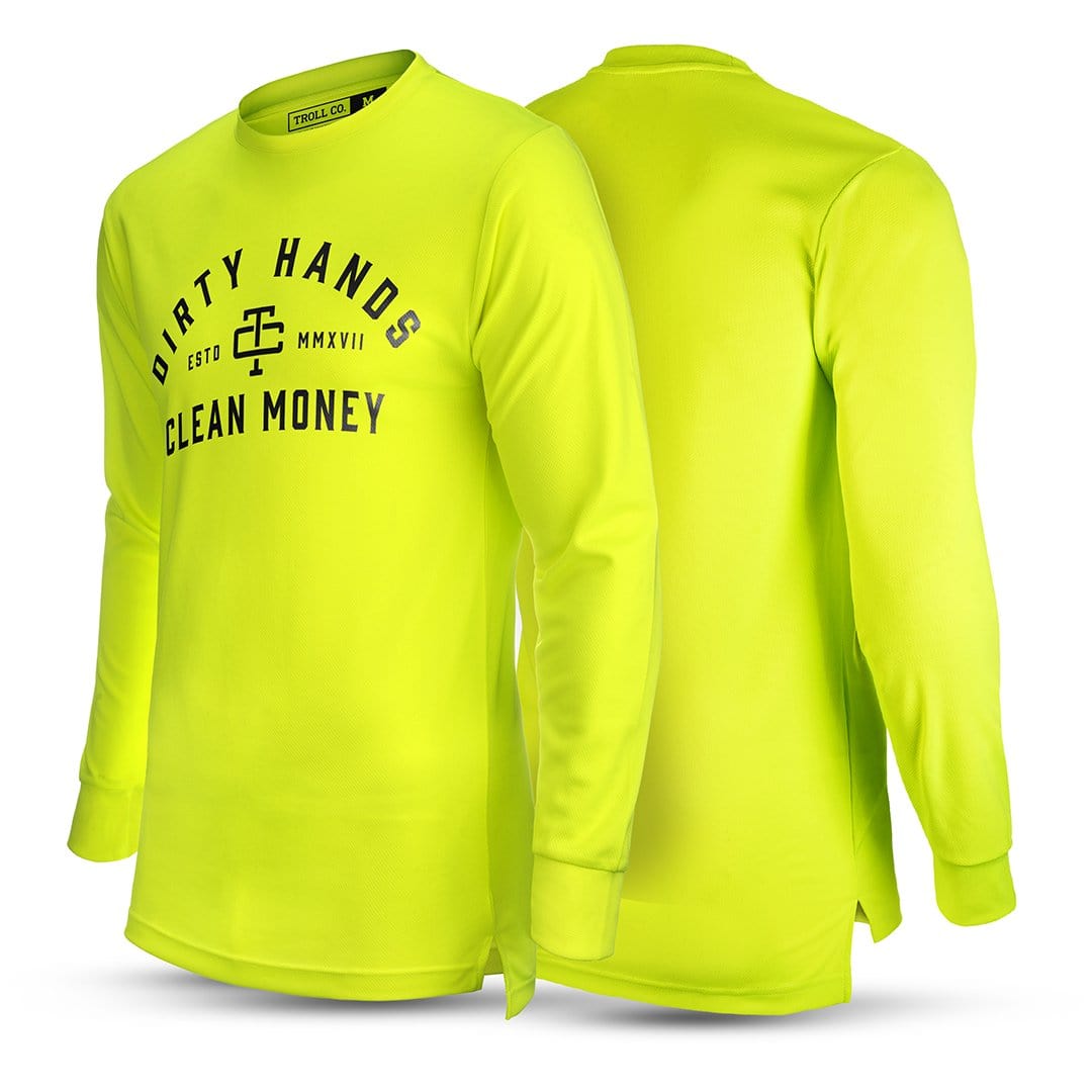 DHCM O.G. Long Sleeve in Bright Lime