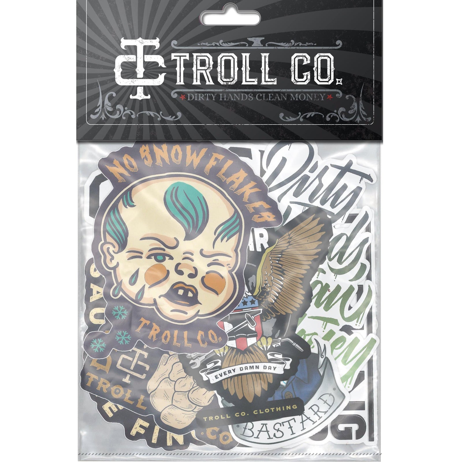 Troll Co. OG Hard Hat Sticker Pack
