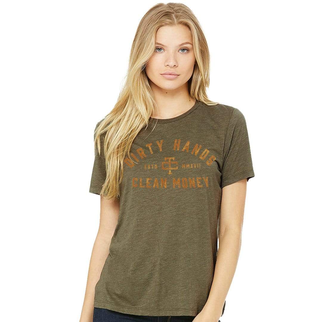 Women's DHCM Classic Tee in Military Green