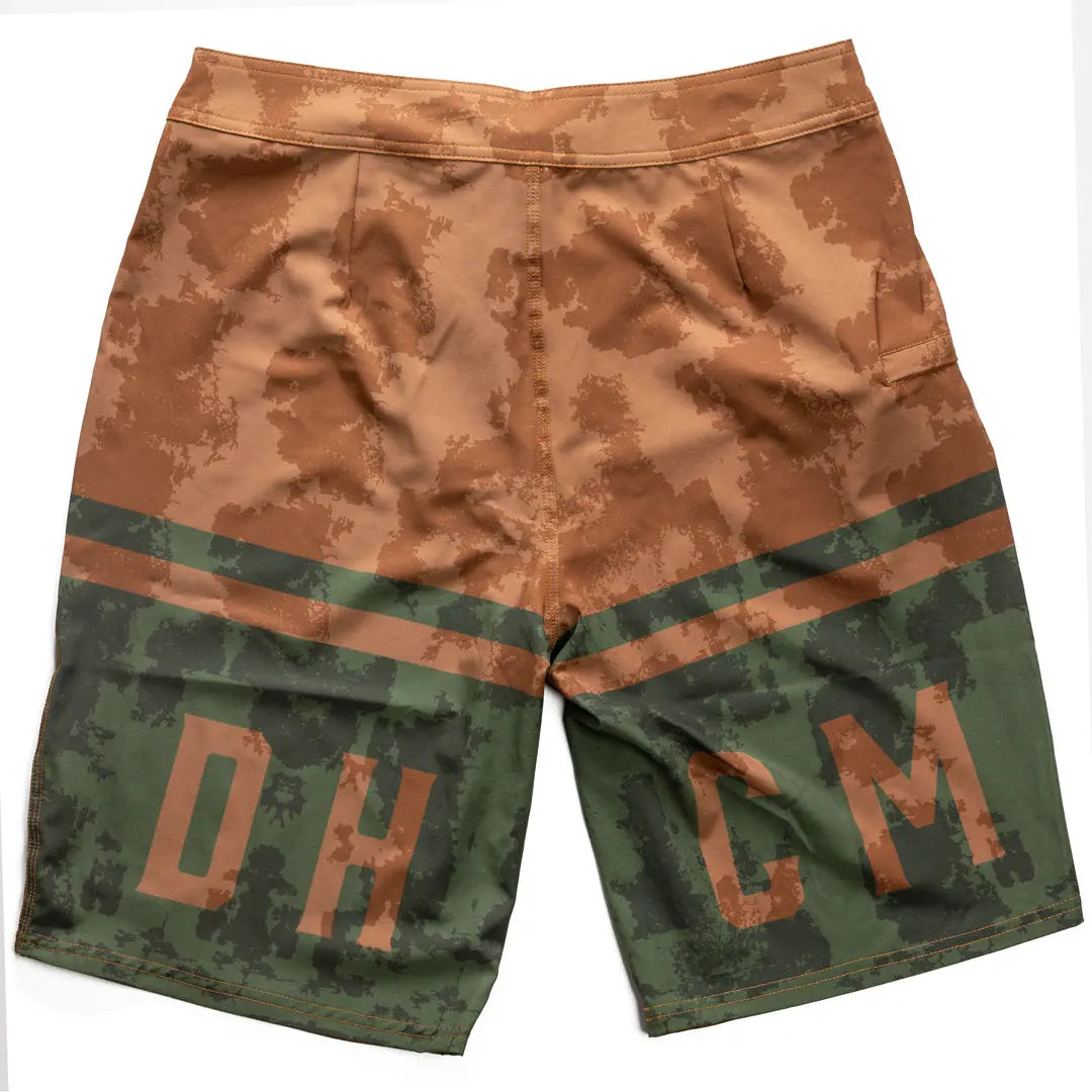 Men's DHCM Slate Block Boardshort | Color: Dirt