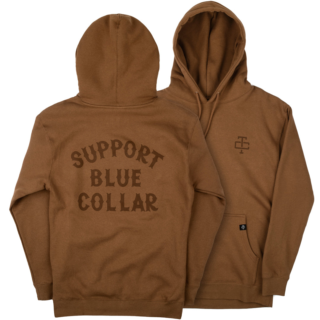 Support Blue Collar Hoodie