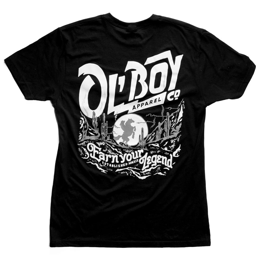 OL&#39; BOY Apparel AWOL T-Shirt in Black