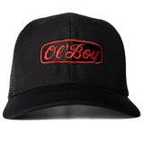 Ol' Boy Classic Trucker Hat | Color: Black