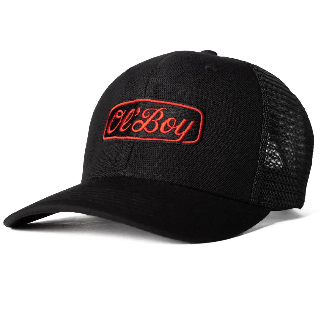 Ol' Boy Classic Trucker Hat | Color: Black