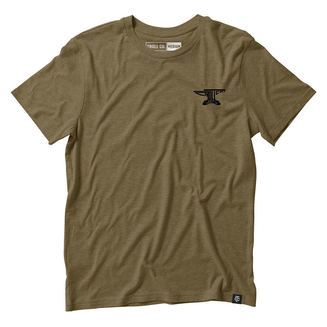 Anvil Tee in Military Green