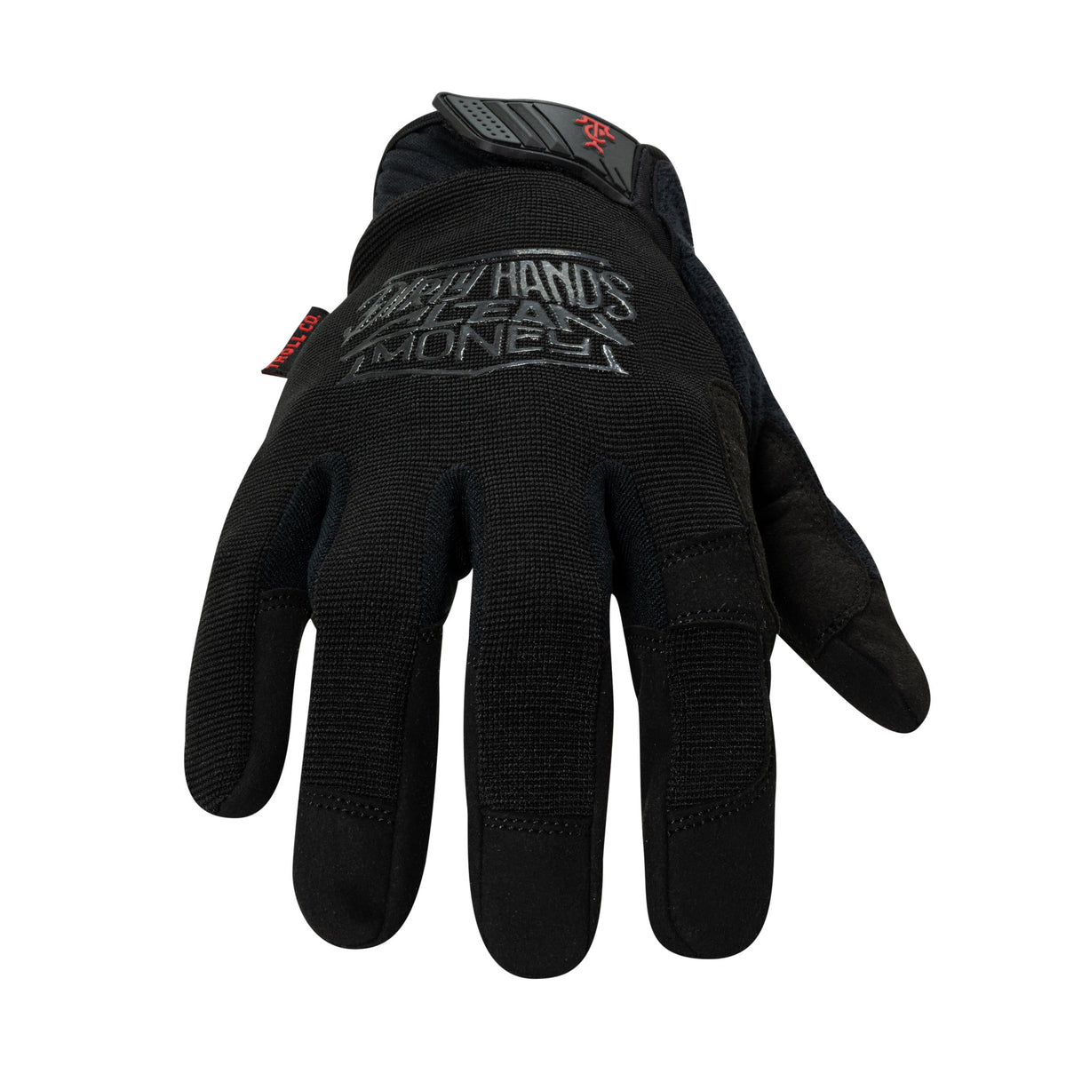 Mechanic Touch Screen Glove in Black
