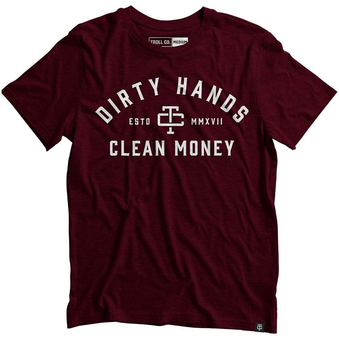 DHCM Classic Tee in Maroon
